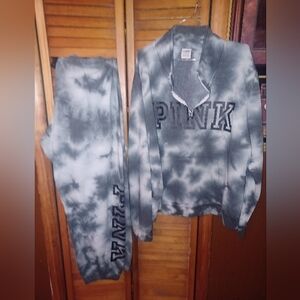 New 2pc PINK by Victoria Secret  Set sz XXL